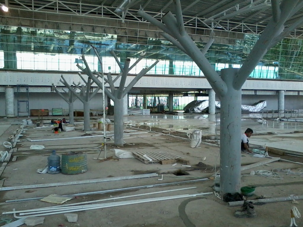 Kunjungan ke Proyek Terminal Baru Bandara Sepinggan ( 29 